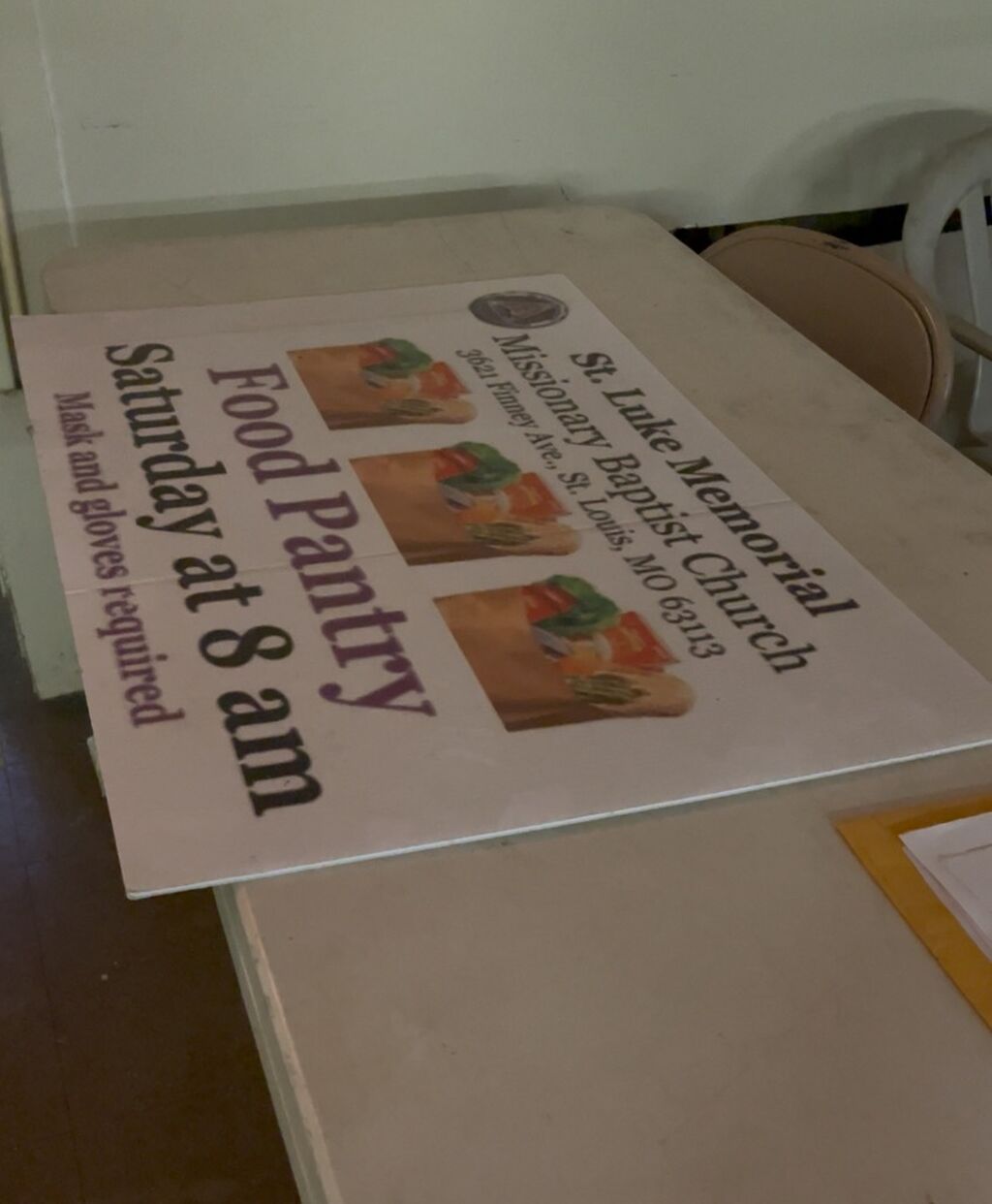 Donate to St. Luke Memorial Missionary Baptist Church food pantry