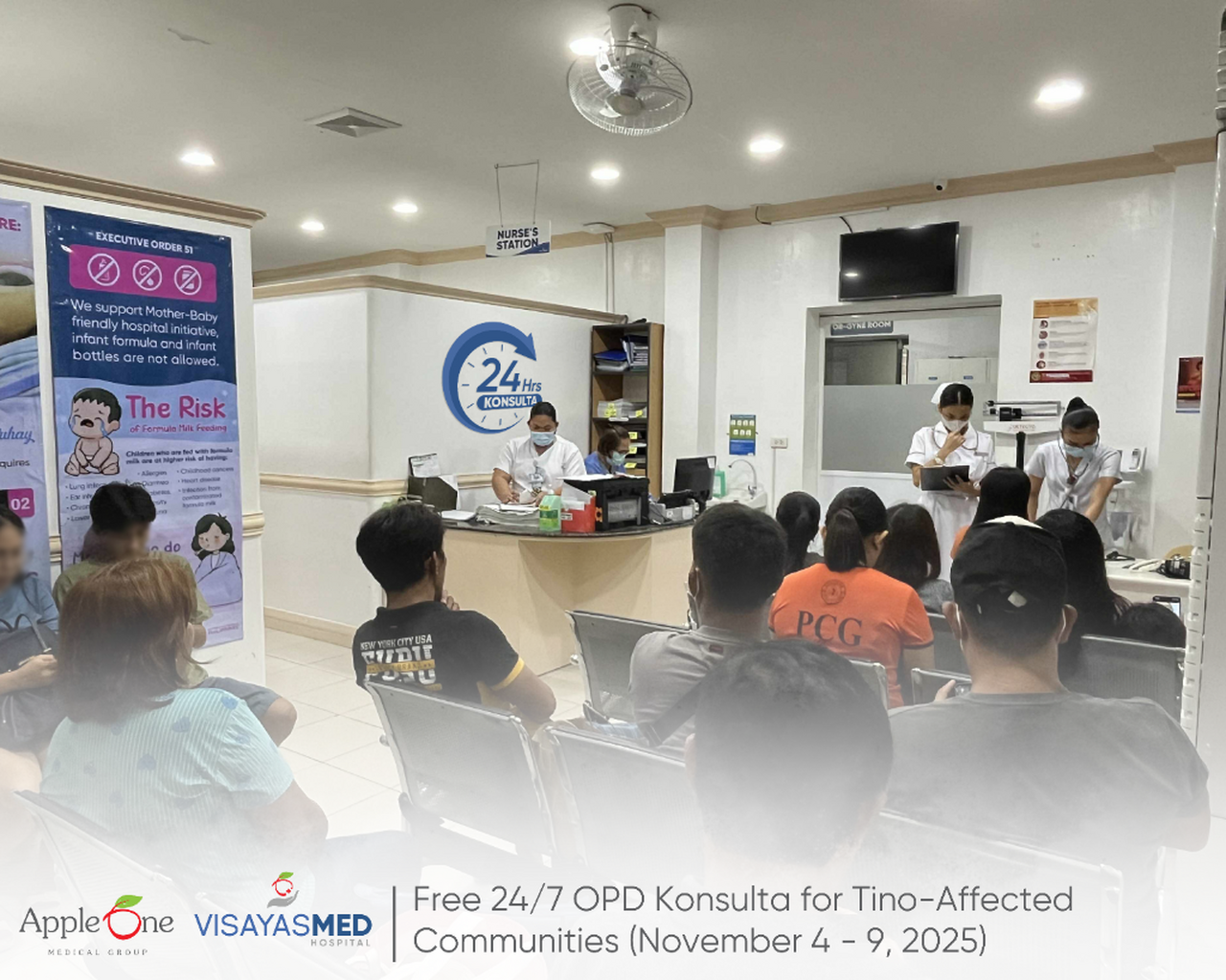 VisayasMed Hospital successfully provided FREE CONSULTATIONS&nbsp; to Tino-affected communities&nbsp;&nbsp;