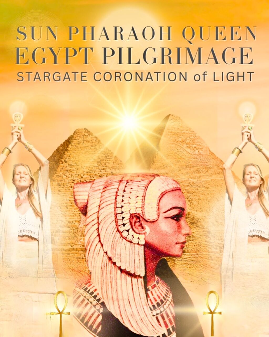 sun pharaoh queen Egypt pilgrimage October 1-11, 2026 
