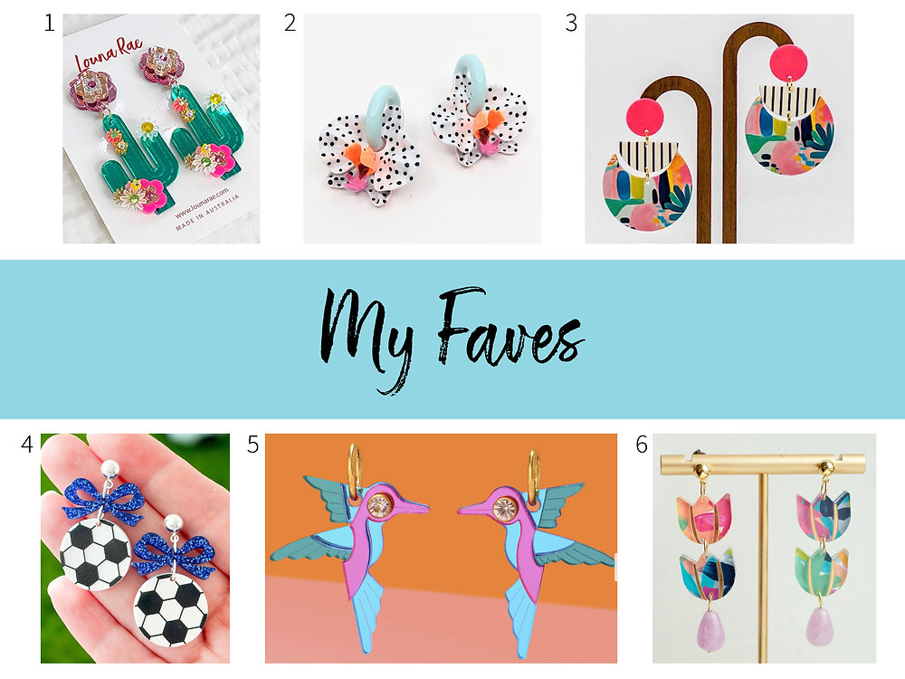 Holiday Gift Guide: Colorful Earrings
