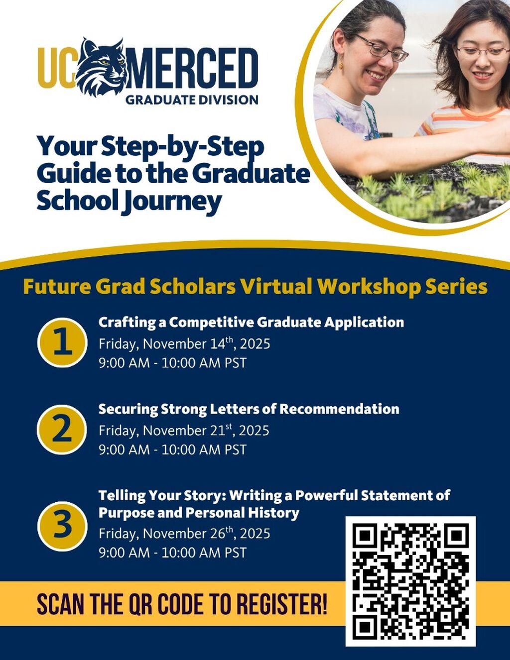 Future Grad Scholars Virtual Workshop Series