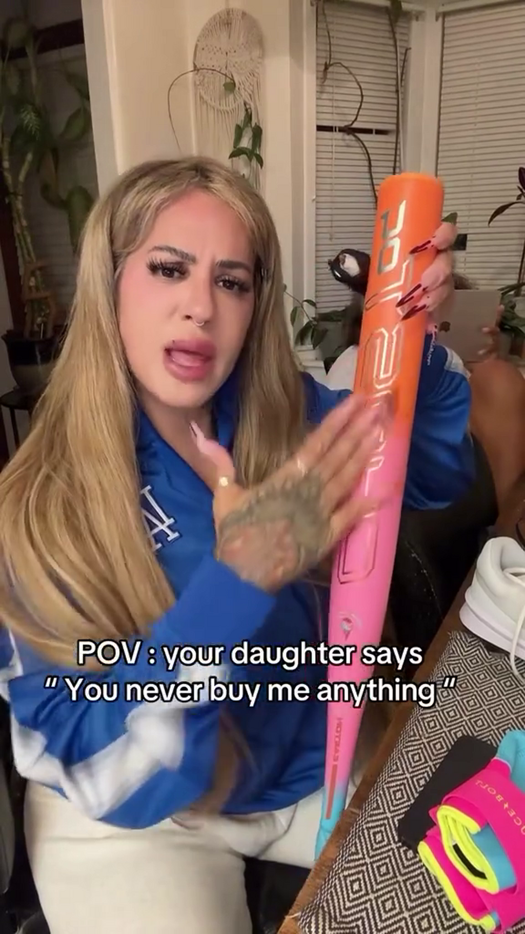 POV: your daughter says "you don't buy me anything"