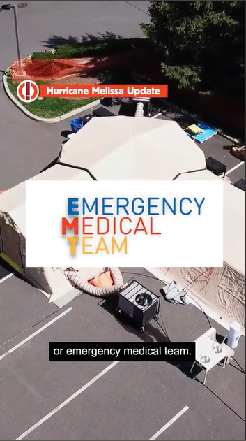Hurricane Melissa - Emergency Medical Team 