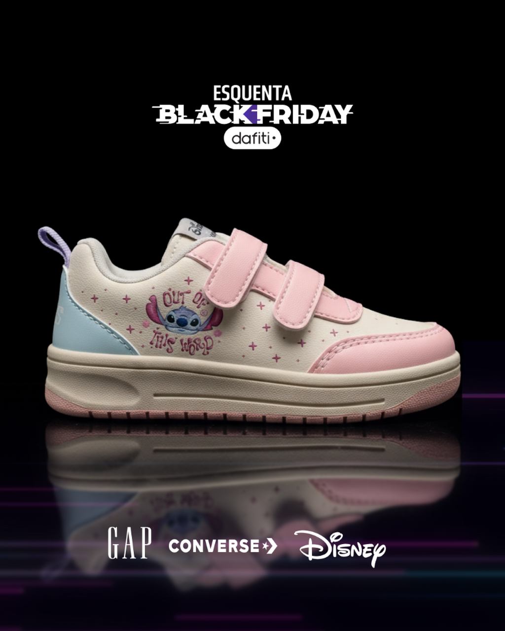  Disney, GAP, Converse e Grendene Kids com pre&ccedil;os a partir de R$39,99*.
