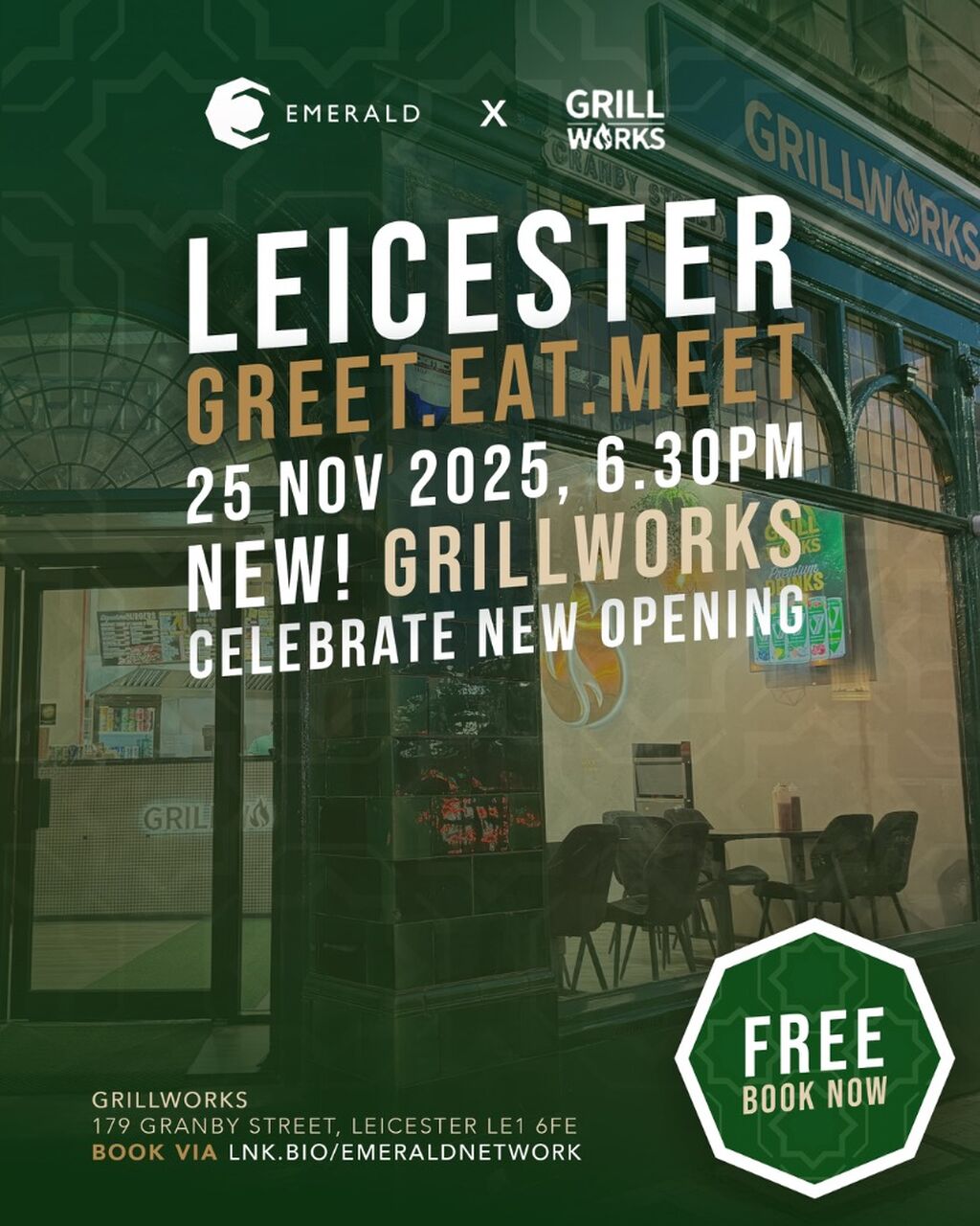 EMERALD X GRILLWORKS - 25/11/25