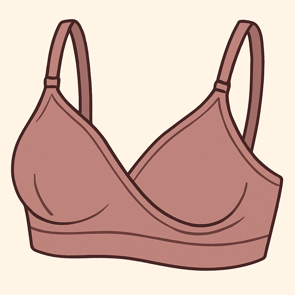 Reggiseno allattamento senza gancio