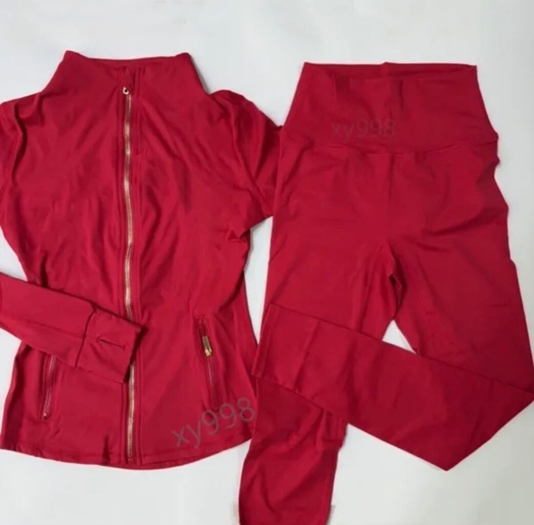 Red Lululemon Set