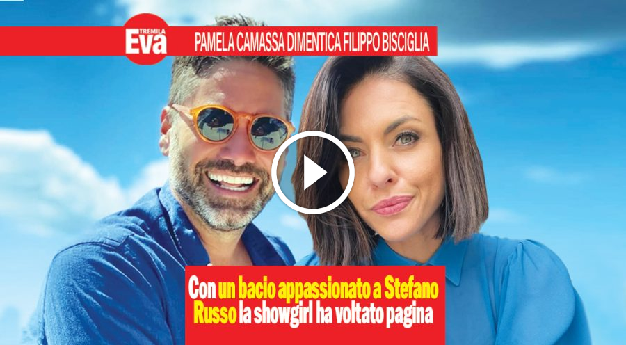 Pamela Camassa dimentica Bisciglia e bacia Stefano Russo