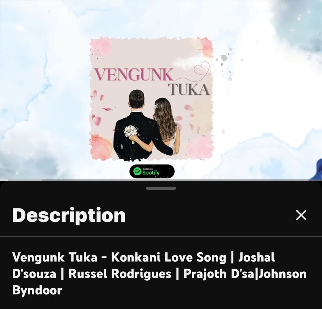 7. Vengunk Tuka - Prajoth D'Sa