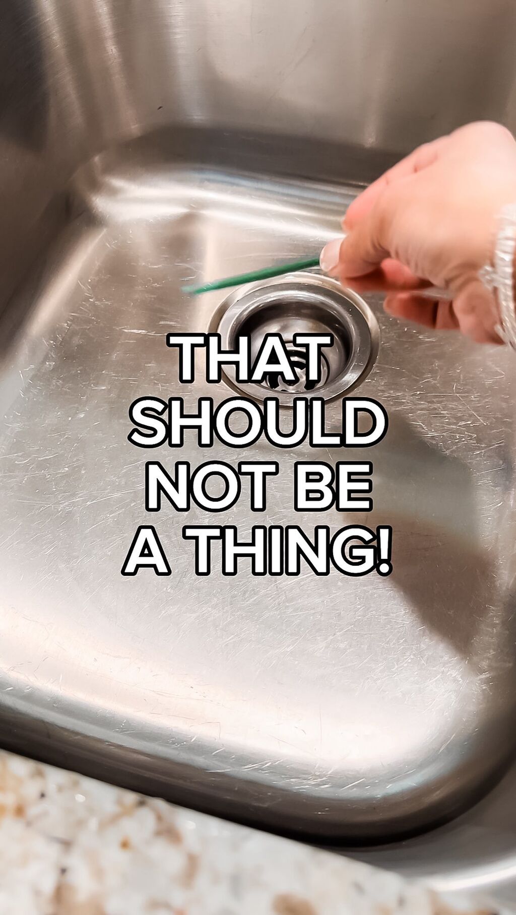 KITCHEN SINK DEEP CLEAN