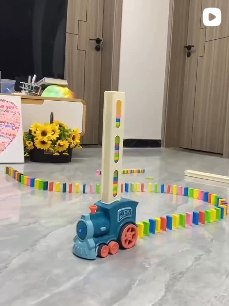Domino BrickTrain Toy