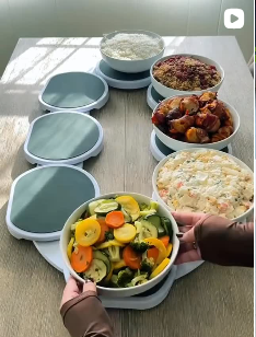 Lazy Susan Dining Tray