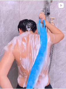 Silicone Dual-Sided Bath Brush