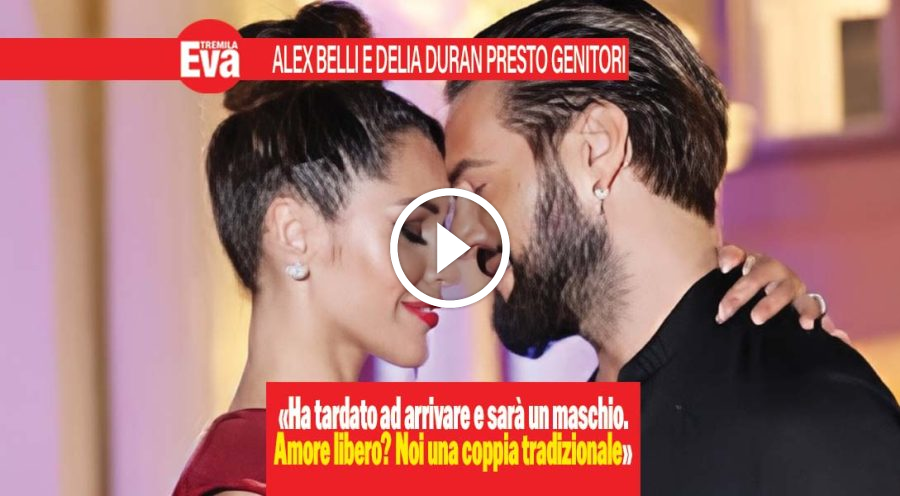 Alex Belli e Delia Duran, la felicit&agrave; &egrave; un figlio maschio