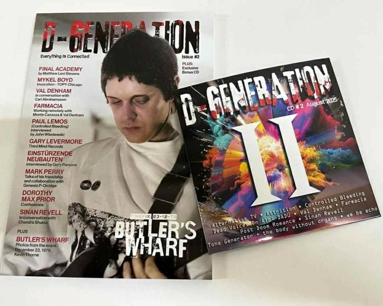 D-Generation #2 magazine + cd