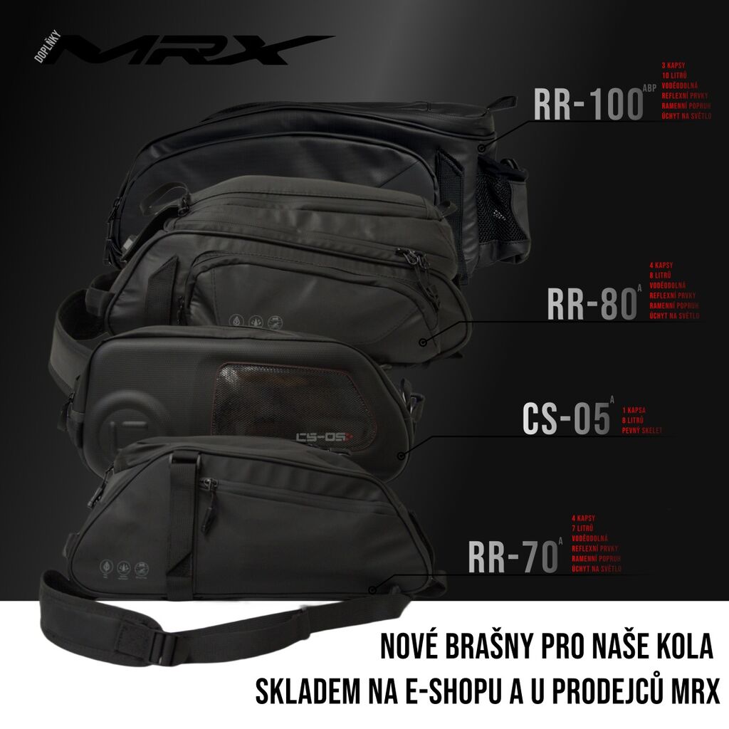🎒 Zdar v&scaron;em baťůžk&aacute;řům - na na&scaron;em eshopu pr&aacute;vě přist&aacute;ly nov&eacute; doplňky pro va&scaron;e kola.