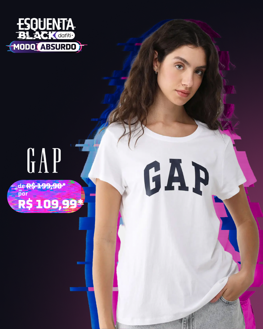 O GLITCH DA SEMANA: 2 Camisetas GAP por R$109,90! De R$199,90 para esse pre&ccedil;o? Sim!