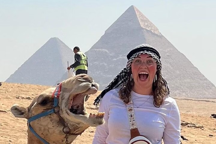 Giza Pyramids Tour with Camel Ride & Third Pyramid Entry From &euro;17