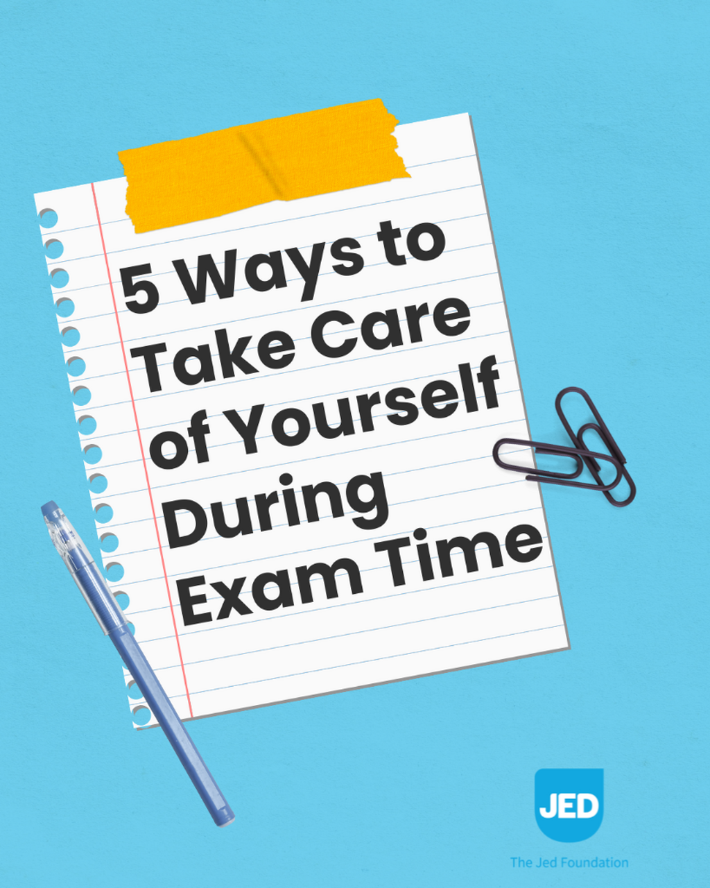 6 Ways to Take Care of Yourself During Exam Time