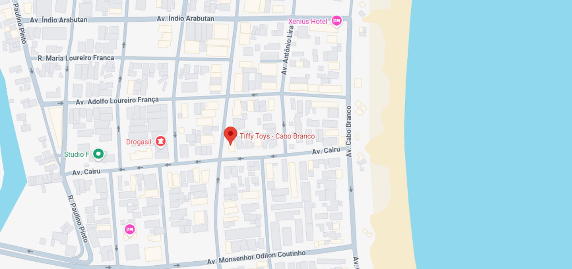 Cabo Branco: Endere&ccedil;o da Loja 