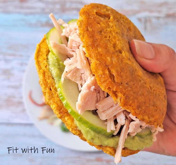 🎃 Panino di zucca proteico in 5 minuti 🕒