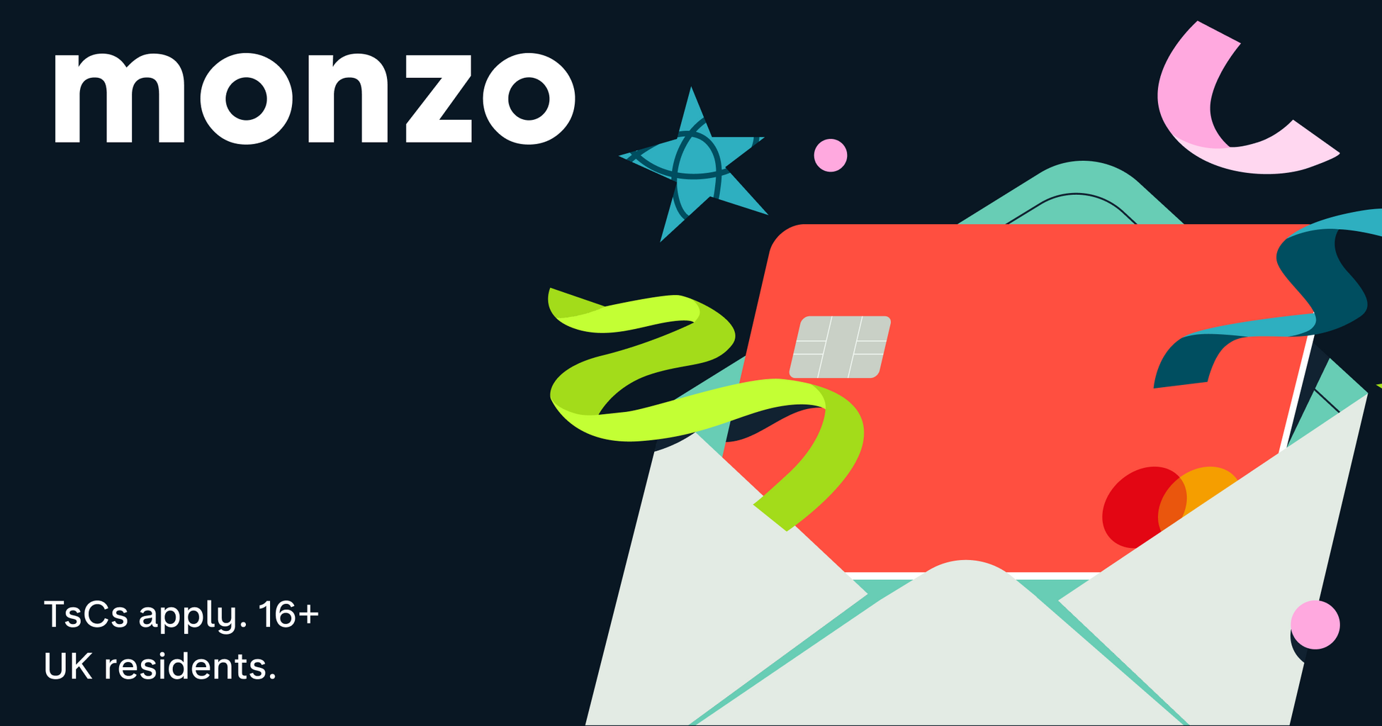 🎉 Join Monzo and get a mystery reward of up to &pound;50.
