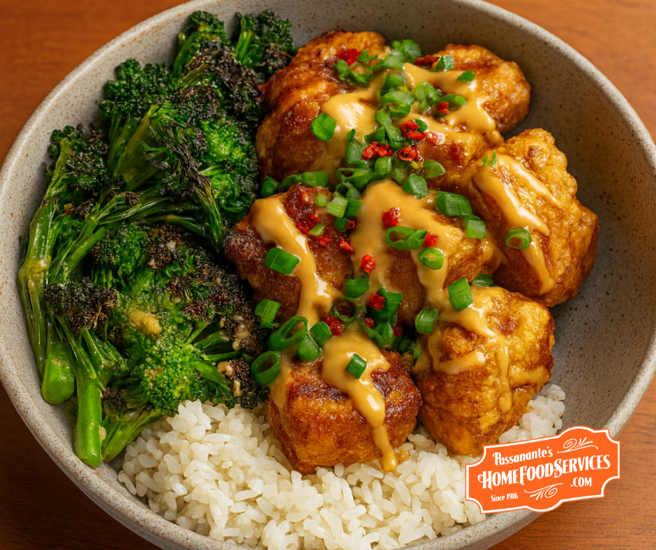 Hot Honey Chicken Bowls