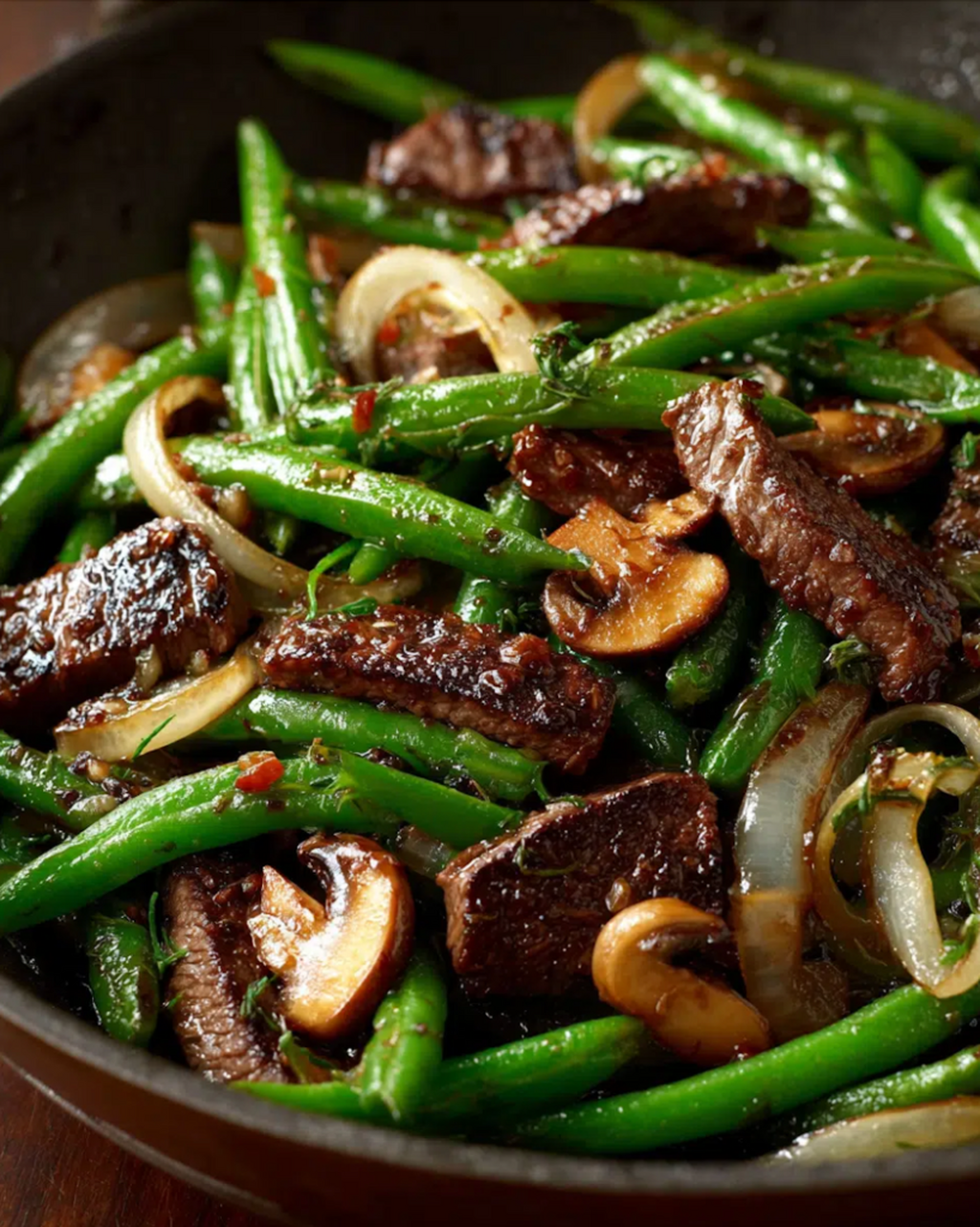 Black Pepper Beef Stir-Fry
