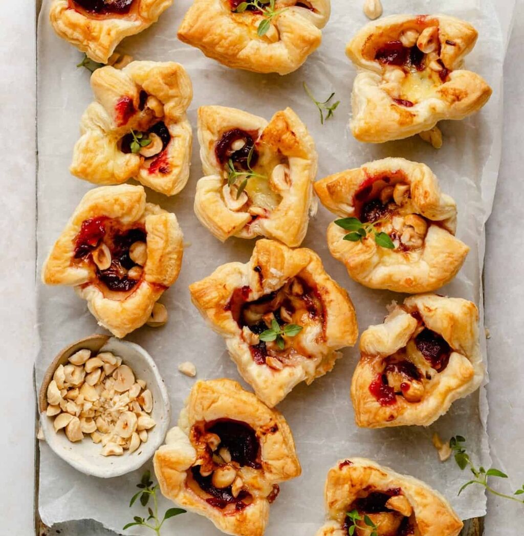 Cranberry Brie Bites