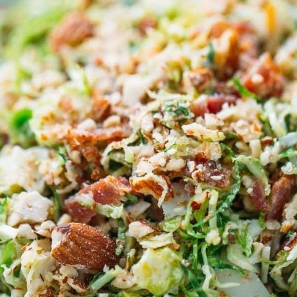 Bacon and Brussels Sprout Salad