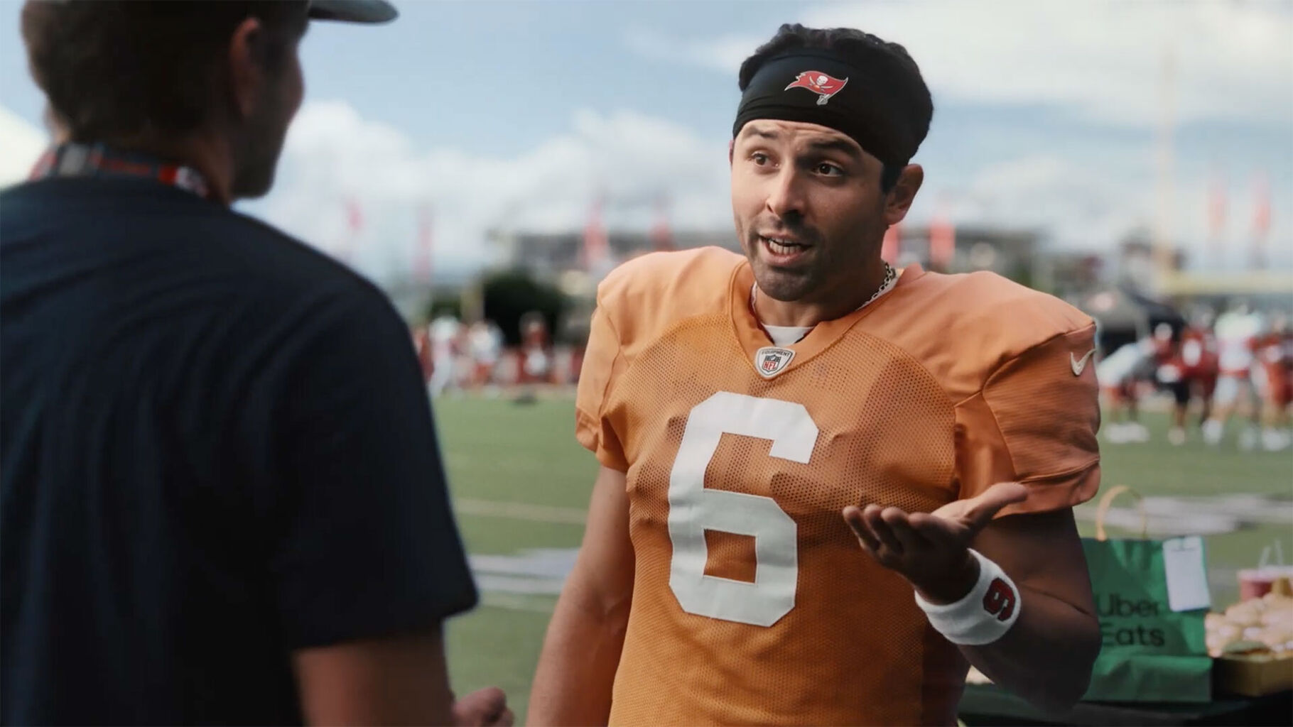 Uber Eats&rsquo; &lsquo;Football Is for Food&rsquo; continues with Baker Mayfield, Troy Aikman