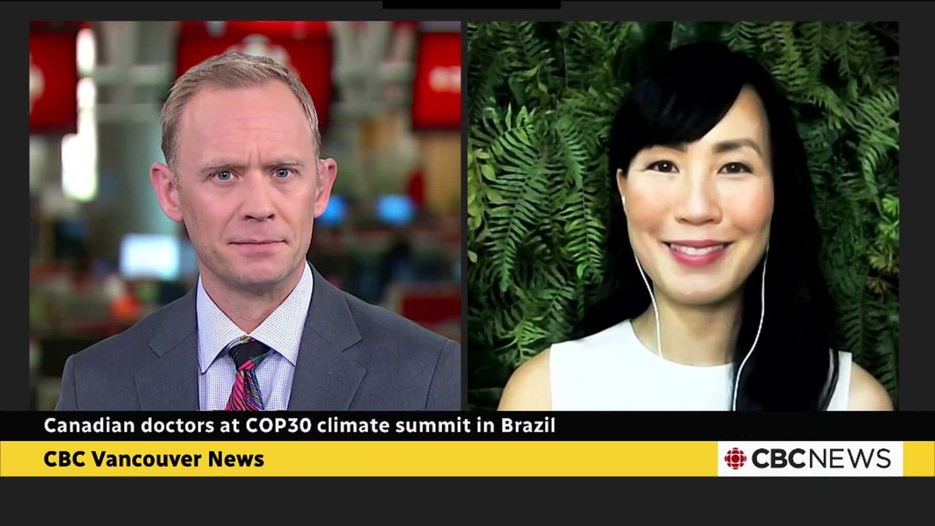 CBC News - Canadian doctor at COP30 climate summit in Brazil