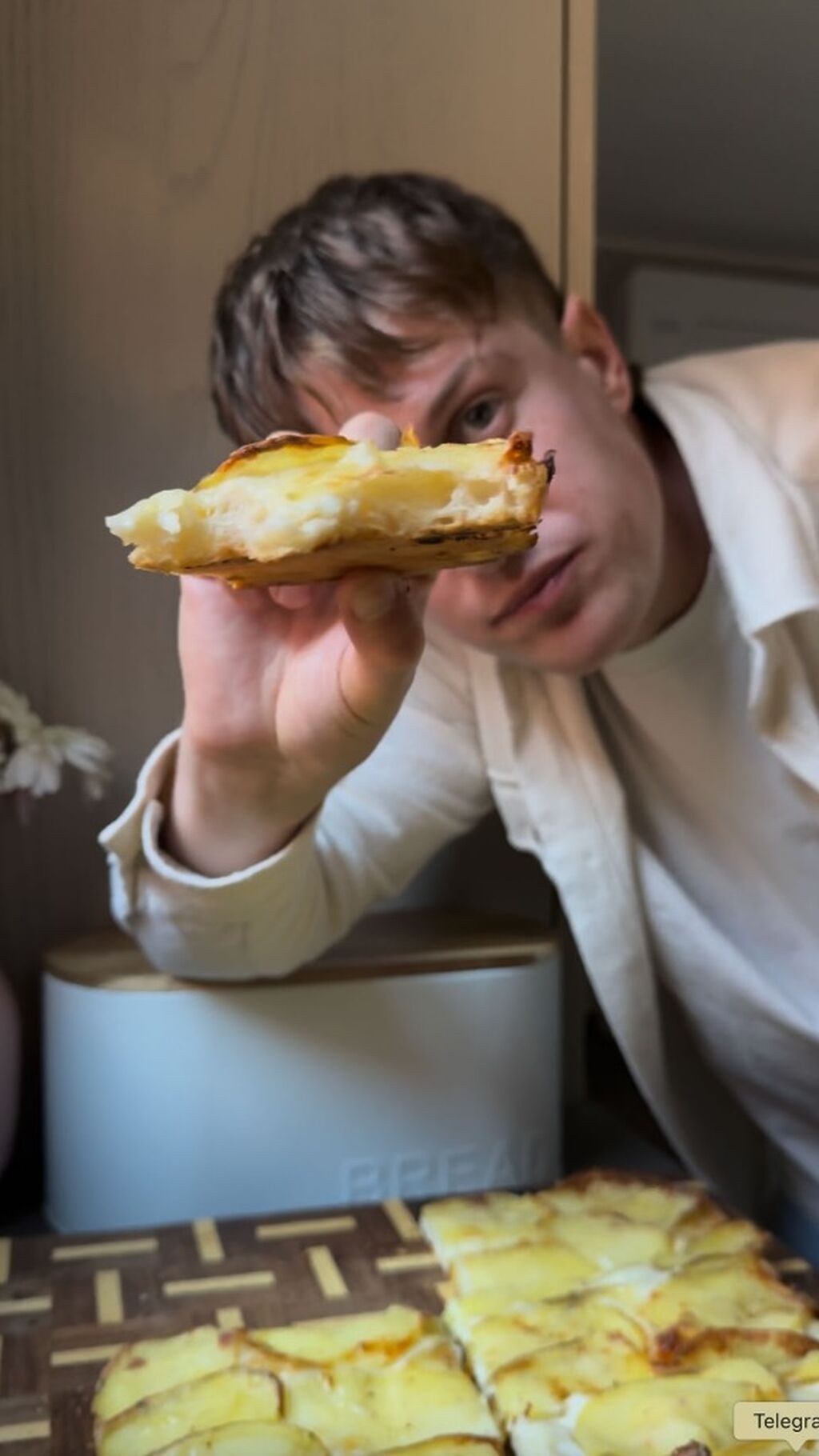 Pizzalabo - Pizza in teglia con patate sfoglia