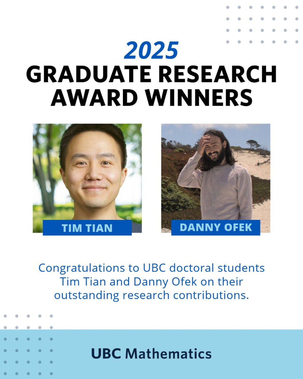 2025 Graduate Research Award