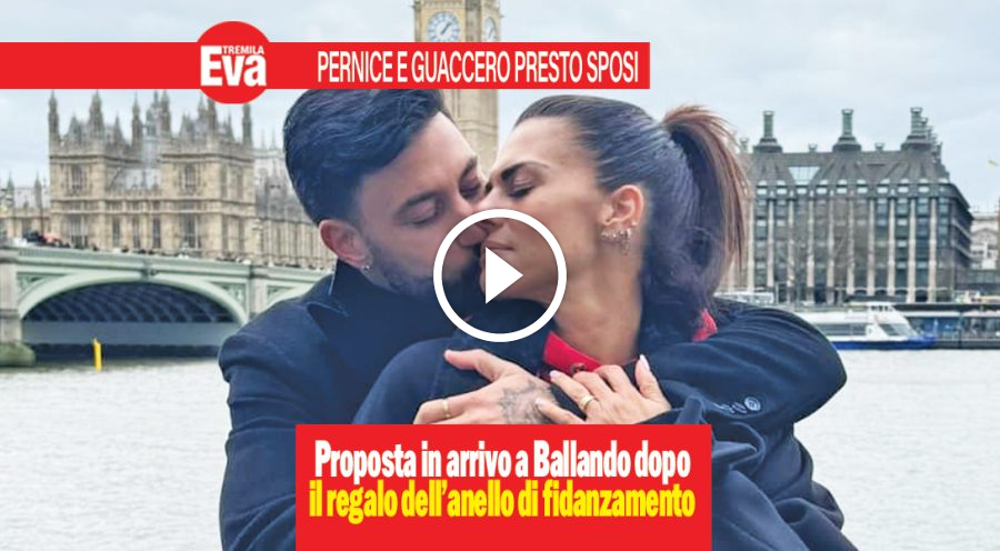 Bianca Guaccero e Giovanni Pernice: dopo l'anello, le nozze!