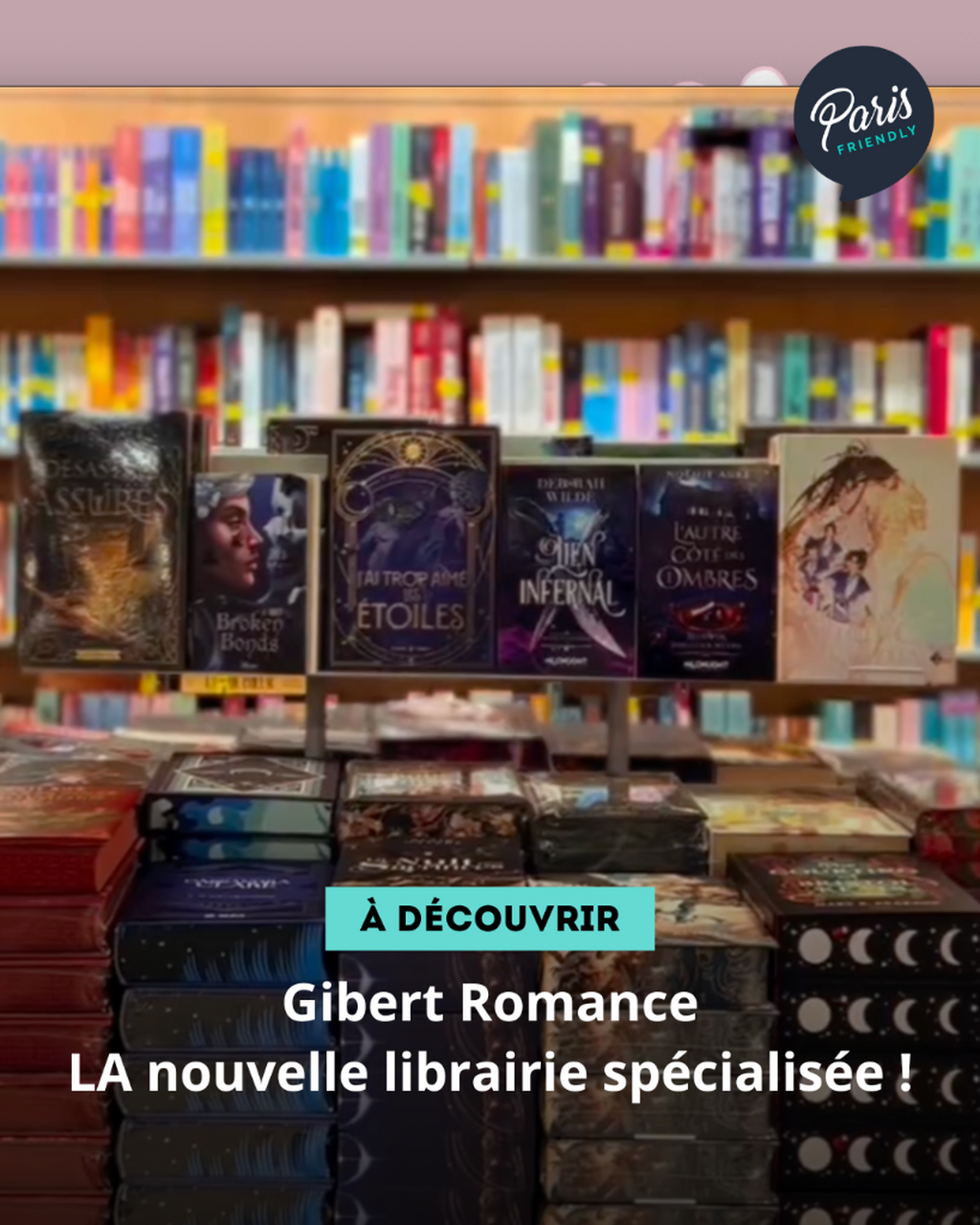 Gibert Romance, LA nouvelle librairie sp&eacute;cialis&eacute;e !