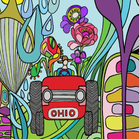 Murals: Ohio Farm Tractor