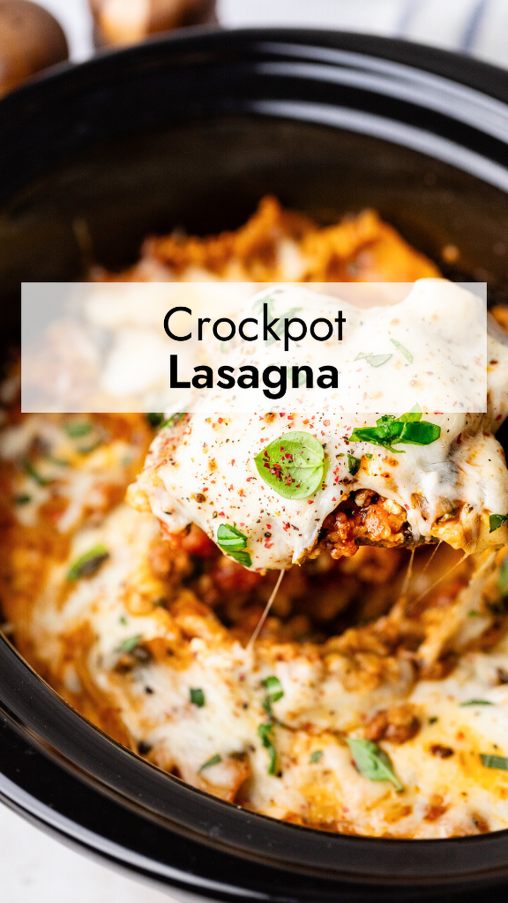 Crockpot Lasagna
