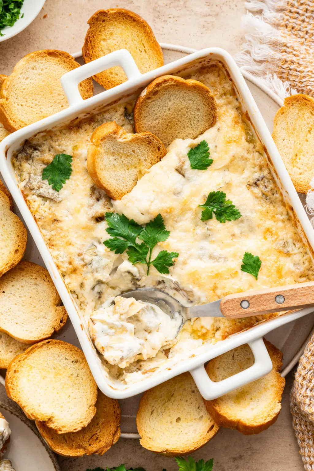 Creamy artichoke dip 
