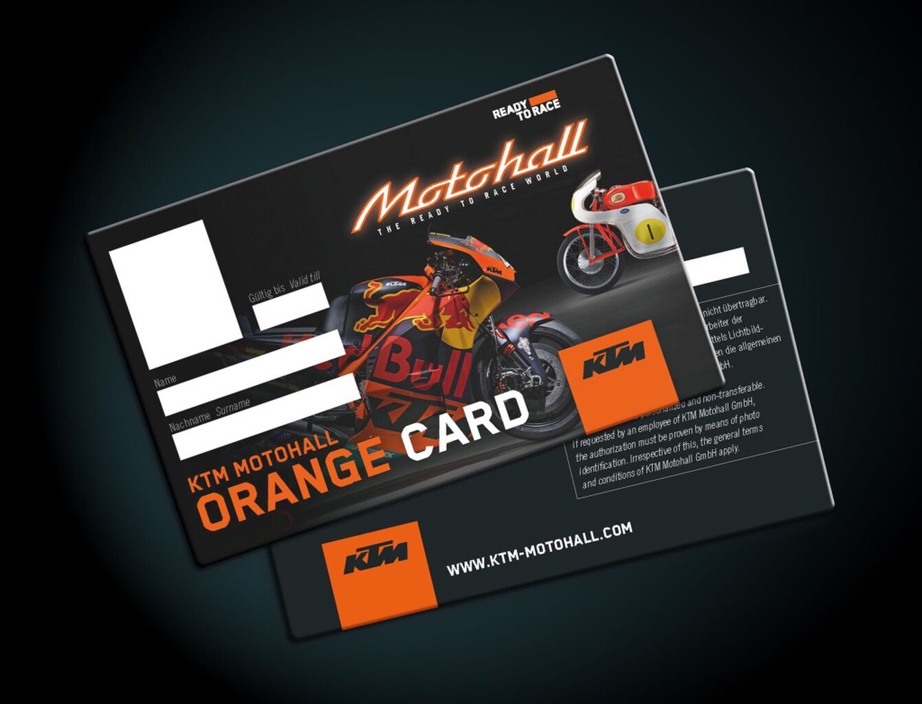 Orange Card 🧡