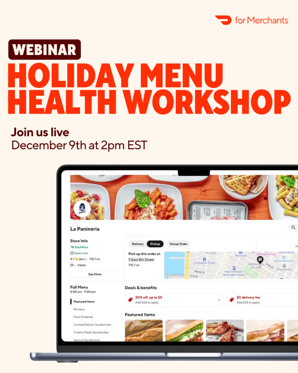Sign Up: Holiday Menu Health Workshop