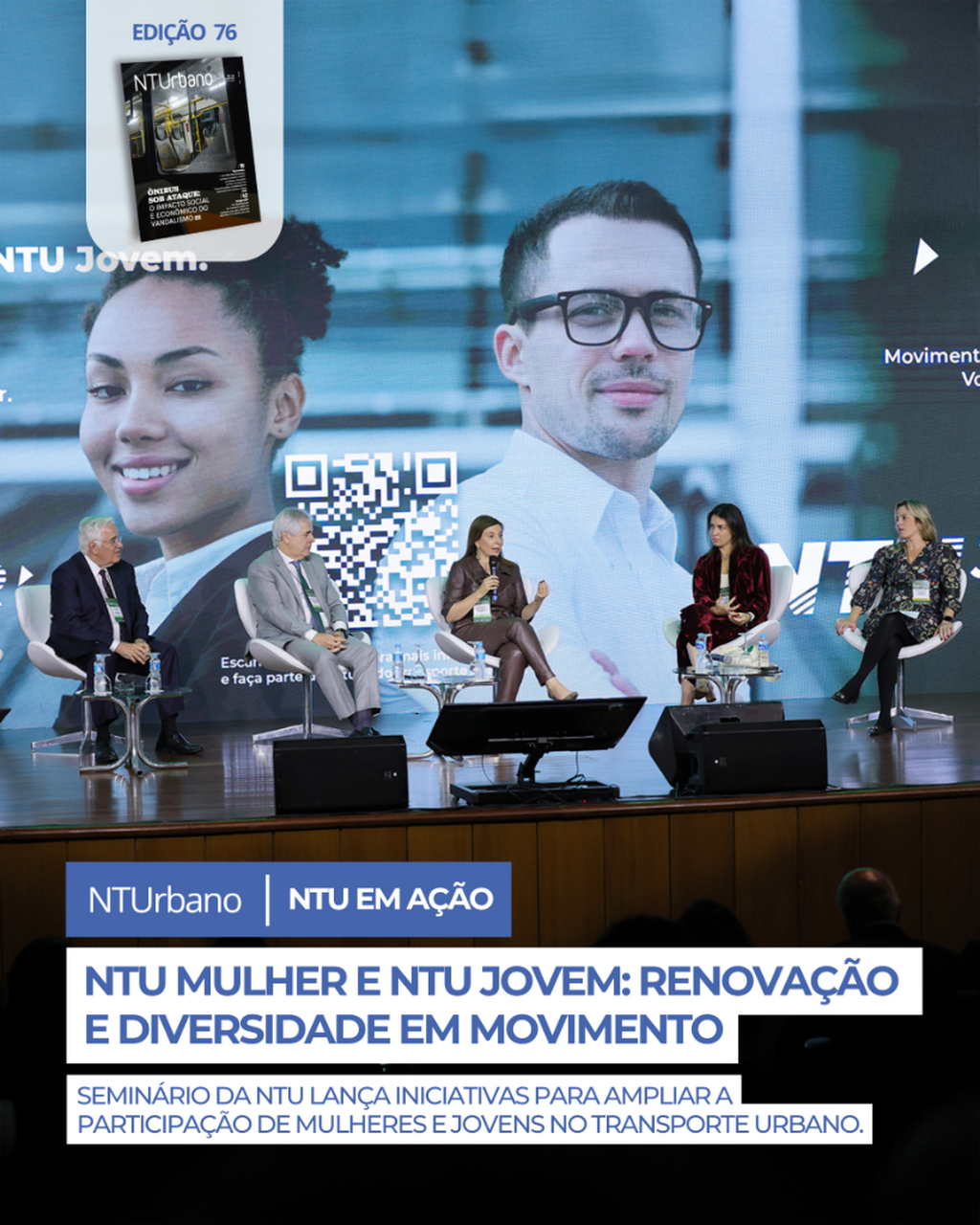 Mat&eacute;ria NTU em A&ccedil;&atilde;o 76
