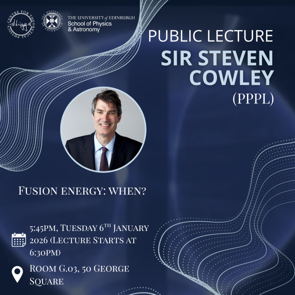 Public Lecture: Fusion energy: when?