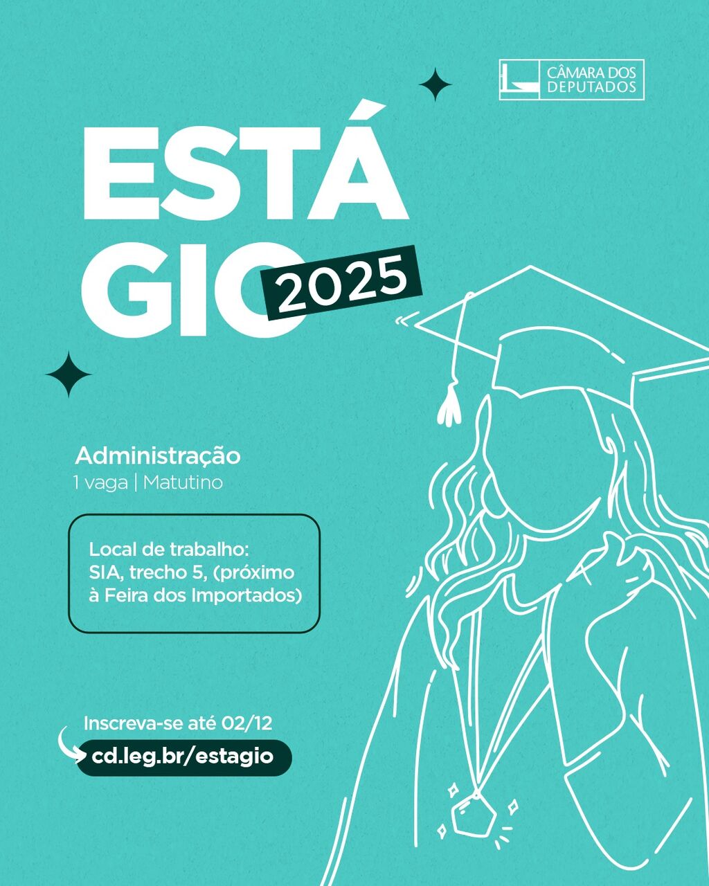 Vagas de est&aacute;gio
