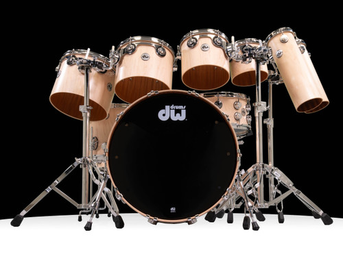 DW Collector's Series 10pc Maple Mahogany Shell Pack - Natural