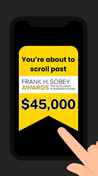 Frank H Sobey Scholarship