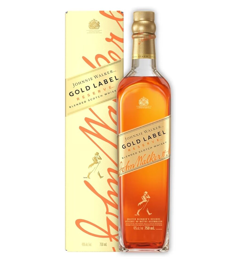 Whisky Johnnie Walker Gold Label 750ml