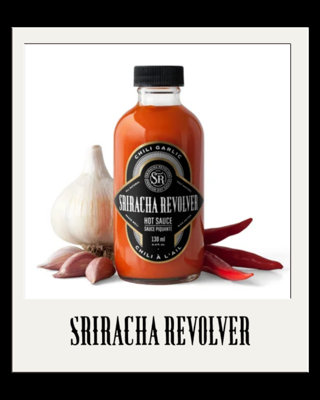 Sriracha Revolver Hot Sauce, indigenous, local, organic, BC