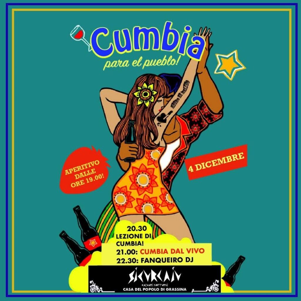 4 Dicembre 2025: Cumbia para el pueblo en el Sicurcaiv