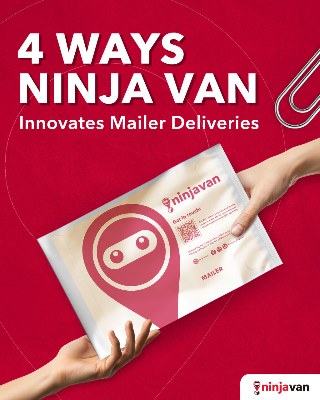 4 Ways Ninja Van Innovates Mailer Deliveries